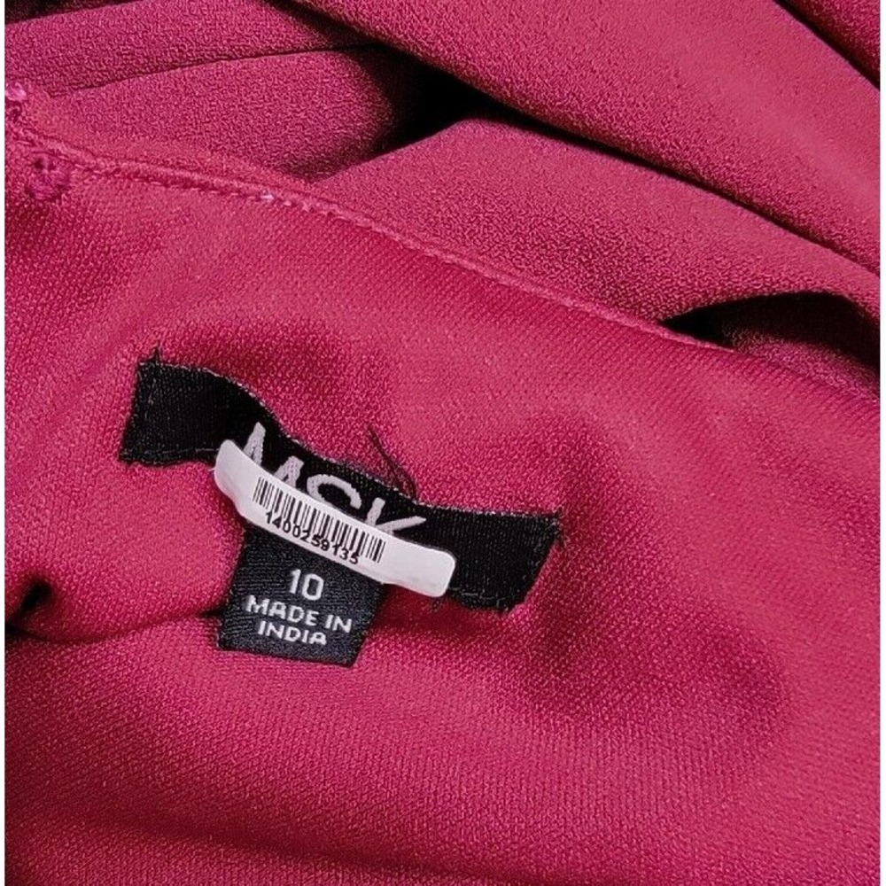 MSK Raspberry‎ Colored Dress Size 10 - Picture 4 of 9